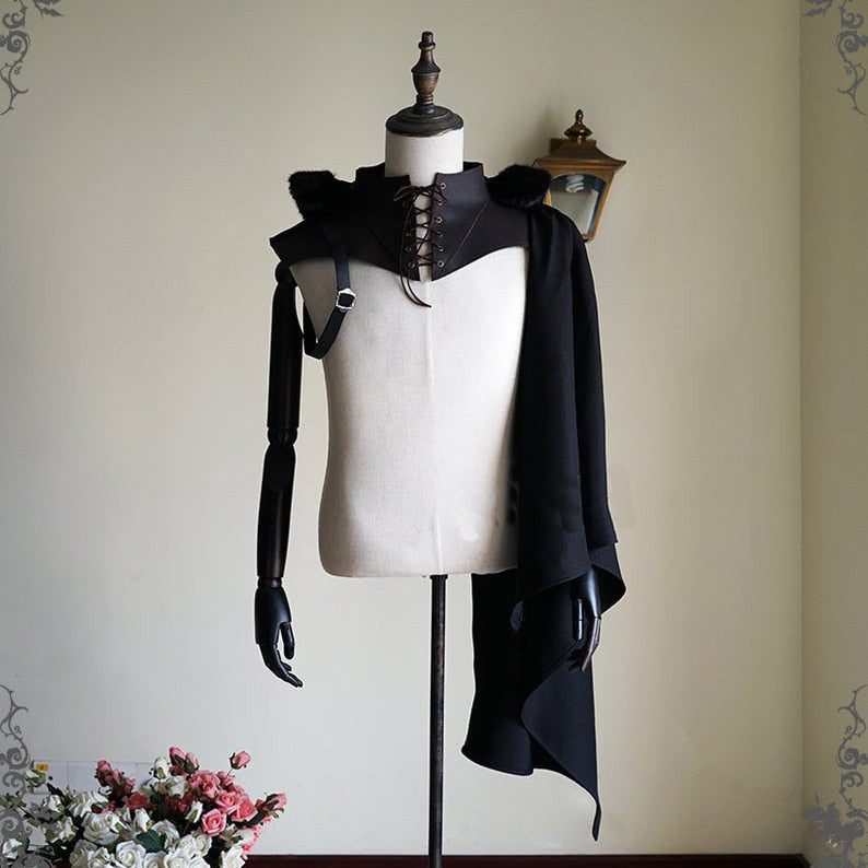 Gothic Hooded Shawl Cape | The Medieval Store 