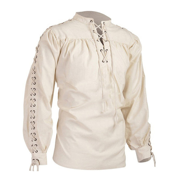 Medieval Gothic Shirt High Neck | The Medieval Store 