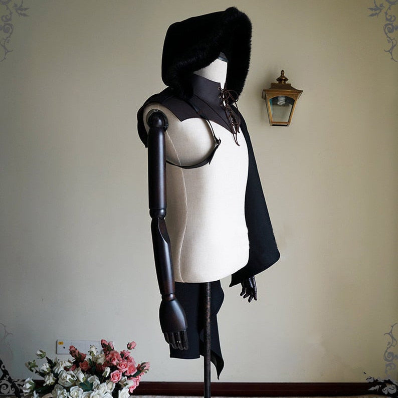 Gothic Hooded Shawl Cape | The Medieval Store 