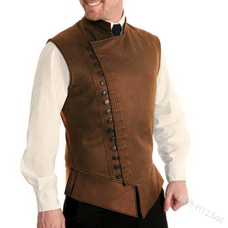Leather Vest Gambeson | The Medieval Store 