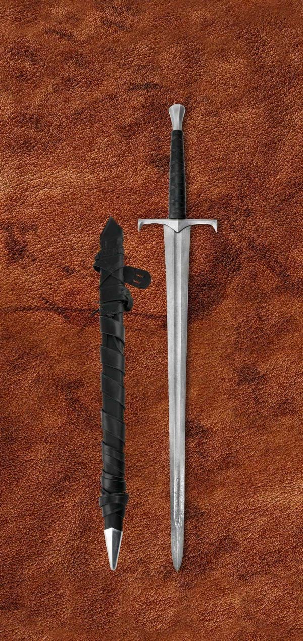 The Viscount Elite Series Damascus Steel | The Medieval Store 